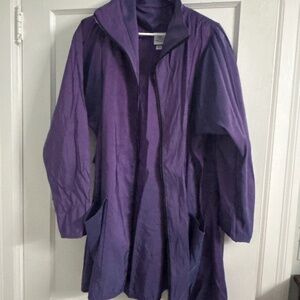 Vintage Purple wind breaker